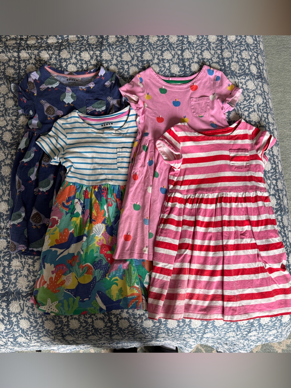 Mini Boden bundle of size 6-7 girls’ dresses in good used condition